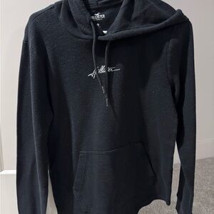 Hollister Men's Dark Hoodie